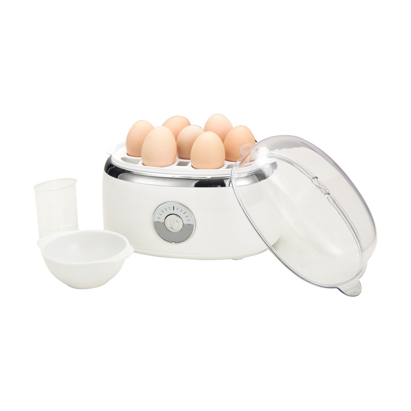 Electric Egg Steamer, Fits 7 Eggs & Cooked Perfectly