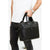 LEATHER BRIEFCASE AND SHOULDER BAG