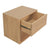 Oscar 1 Drawer Bedside Table (Latte)
