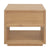Oscar 1 Drawer Bedside Table (Latte)
