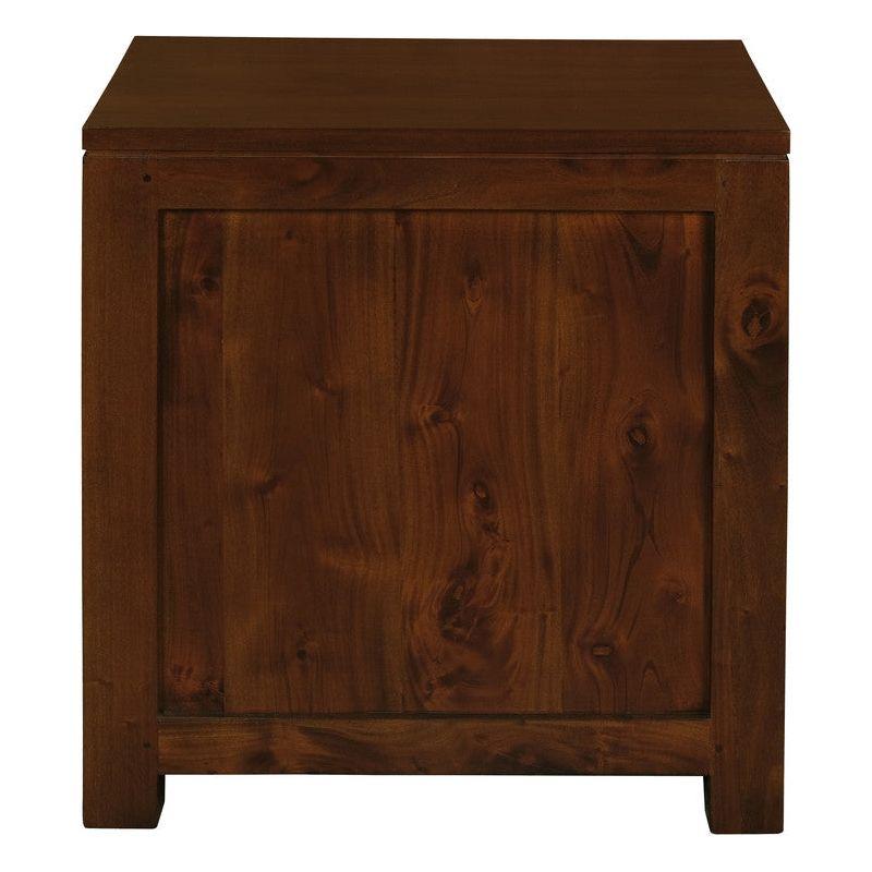 Amsterdam 2 Drawer Bedside Table (Mahogany)