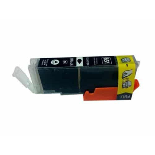 Compatible Premium Ink Cartridges CLI 651BK XL High Yield Black   Inkjet Cartridge - for use in Canon Printers