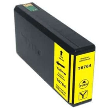 Compatible Premium Ink Cartridges T6764 Standard Yellow   Inkjet Cartridge - for use in Epson Printers