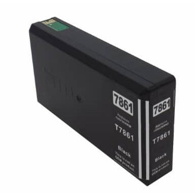 Compatible Premium Ink Cartridges T7861 Standard Black   Inkjet Cartridge - for use in Epson Printers