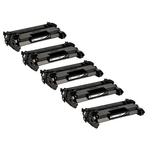 Compatible Premium 5 x 6A  Toner Cartridge CF226A - for use in HP Printers