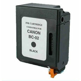 Compatible Premium Ink Cartridges BC02 Black Remanufactured Inkjet Cartridge - for use in Canon Printers