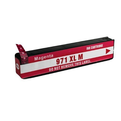 Compatible Premium Ink Cartridges 971XLM High Yield Magenta Remanufacturer  Inkjet Cartridge - for use in HP Printers