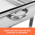 9L Chafing Dish Set Buffet Pan Bain Marie Bow Stainless Steel Food Warmer