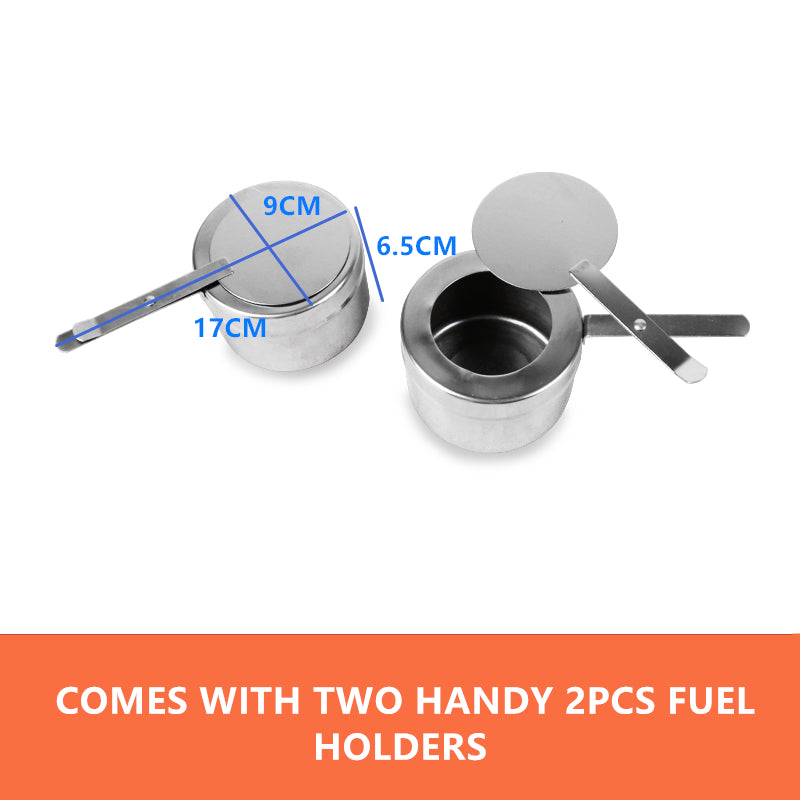 9L Chafing Dish Set Buffet Pan Bain Marie Bow Stainless Steel Food Warmer