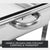 9L Chafing Dish Set Buffet Pan Bain Marie Bow Stainless Steel Food Warmer