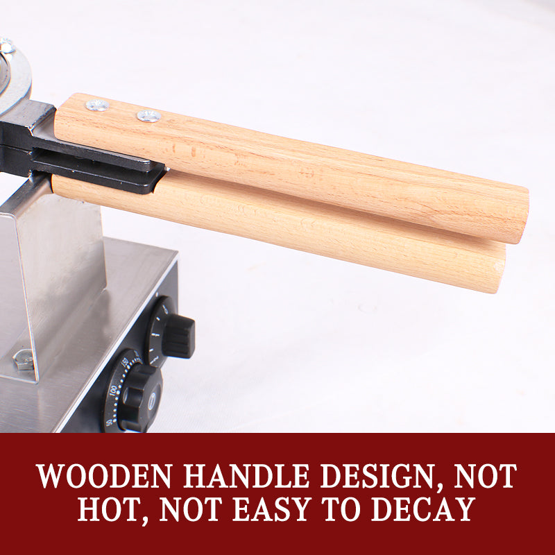 Commercial Electric Egg Puff Bubble Cake Waffle Egg Maker Machine Nonstick