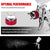 Spray Gun Kit HVLP Gravity Feed Air Paint Sprayer 3 Nozzles 1.4mm 1.7mm 2mm