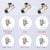 Toilet Bidet Seat Dual Nozzles Bidet Non Electric Toilet Water Sprayer Bathroom