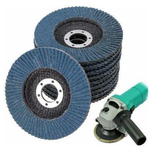 20 PCS 40 Grit Grinding Wheel 5'' 125MM Angle Grinder Flap Sanding Disc AU