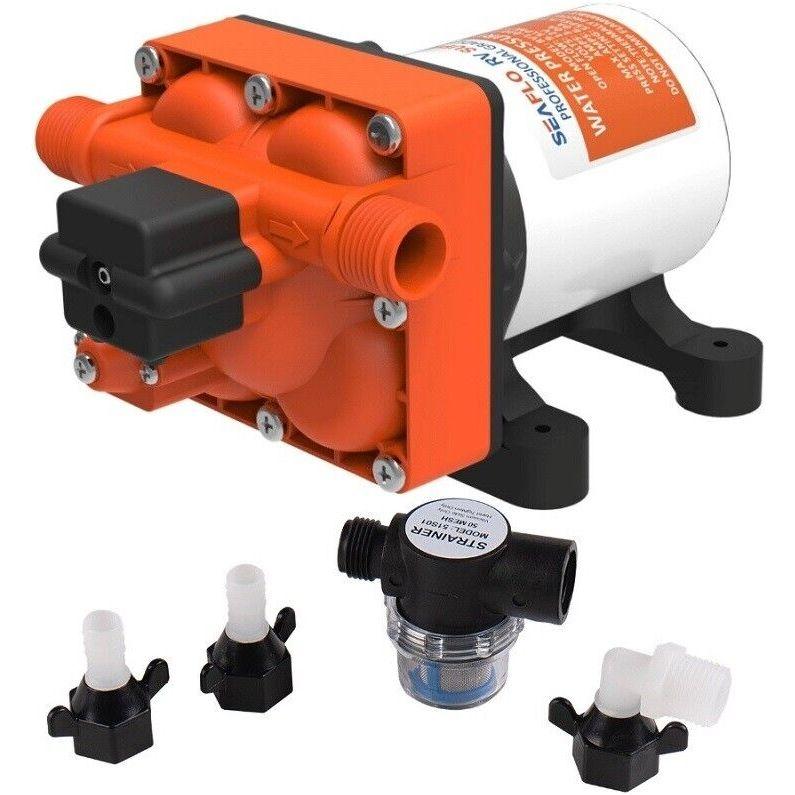 Seaflo 55PSI Pressure 12V Water Pump 11.3LPM For Caravan RV Boat Camper Trailer
