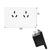 Smart Home WIFI Socket Double GPO Power Point Wall Outlet Switch AU