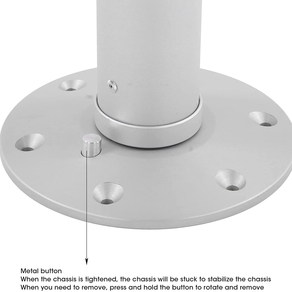 Table Pedestal Telescopic Furniture Leg for RV Marine Boat Caravan Motorhome