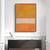 70cmx100cm Yellow By Mark Rothko Black Frame Canvas Wall Art