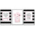 40cmx60cm Fashion Prints 3 Sets Black Frame Canvas Wall Art