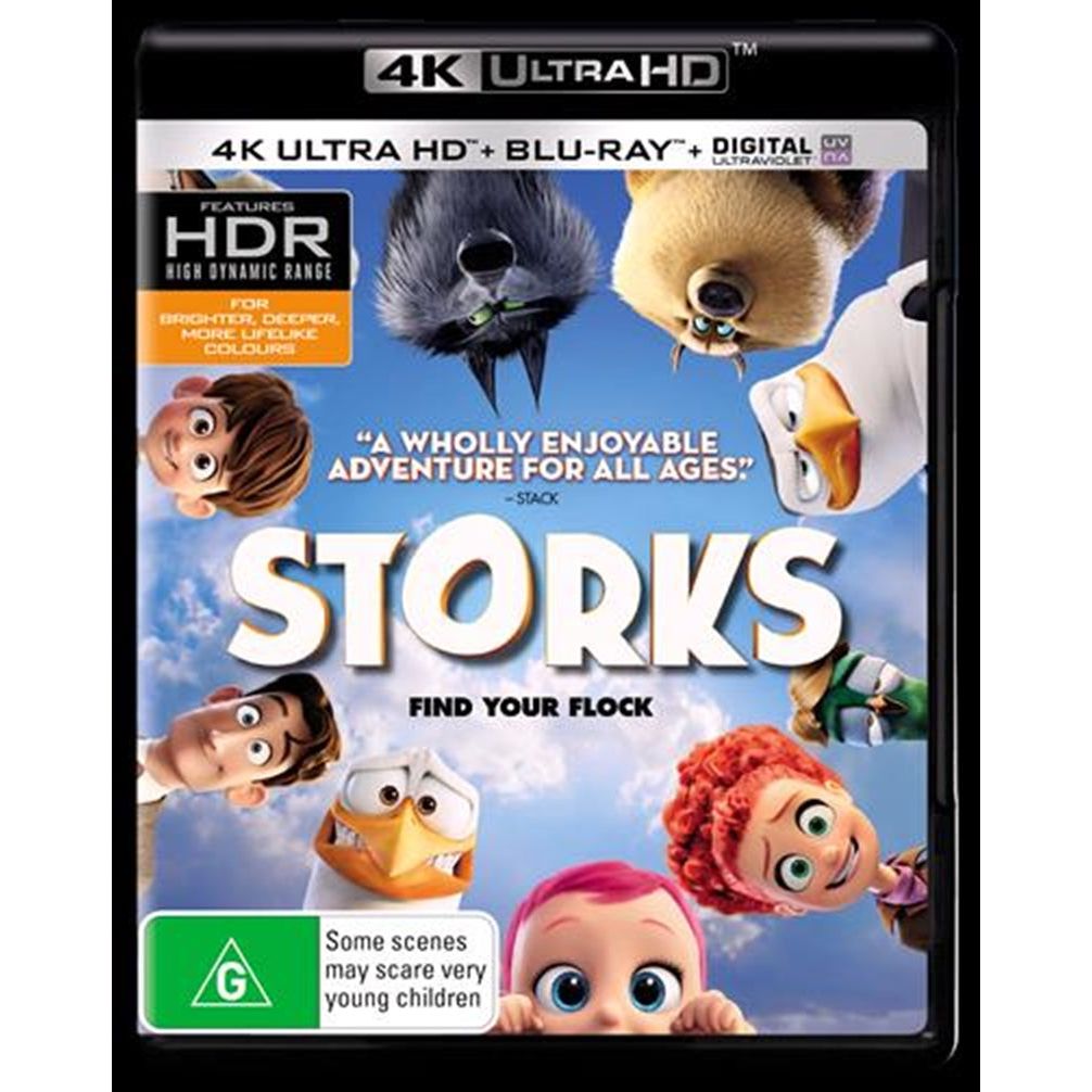 Storks | Blu-ray + UHD + UV UHD