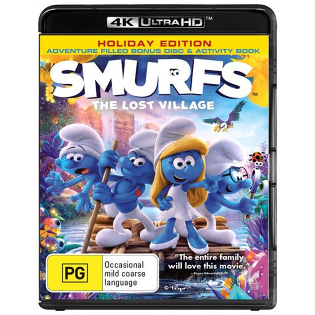 Smurfs - The Lost Village | Blu-ray + UHD - Bonus Disc + Activity Book UHD