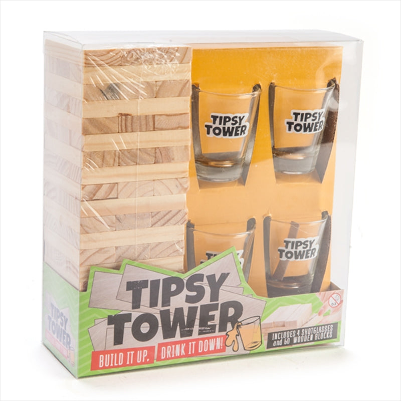 Tipsy Tower Drinking Game