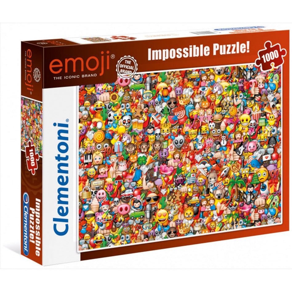 Clementoni Puzzle Emoji Impossible Puzzle 1000 Pieces