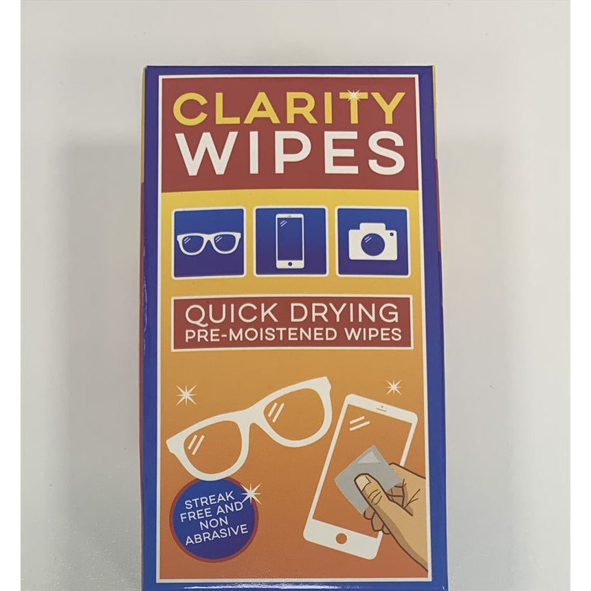 Clarity Wipes 16pk