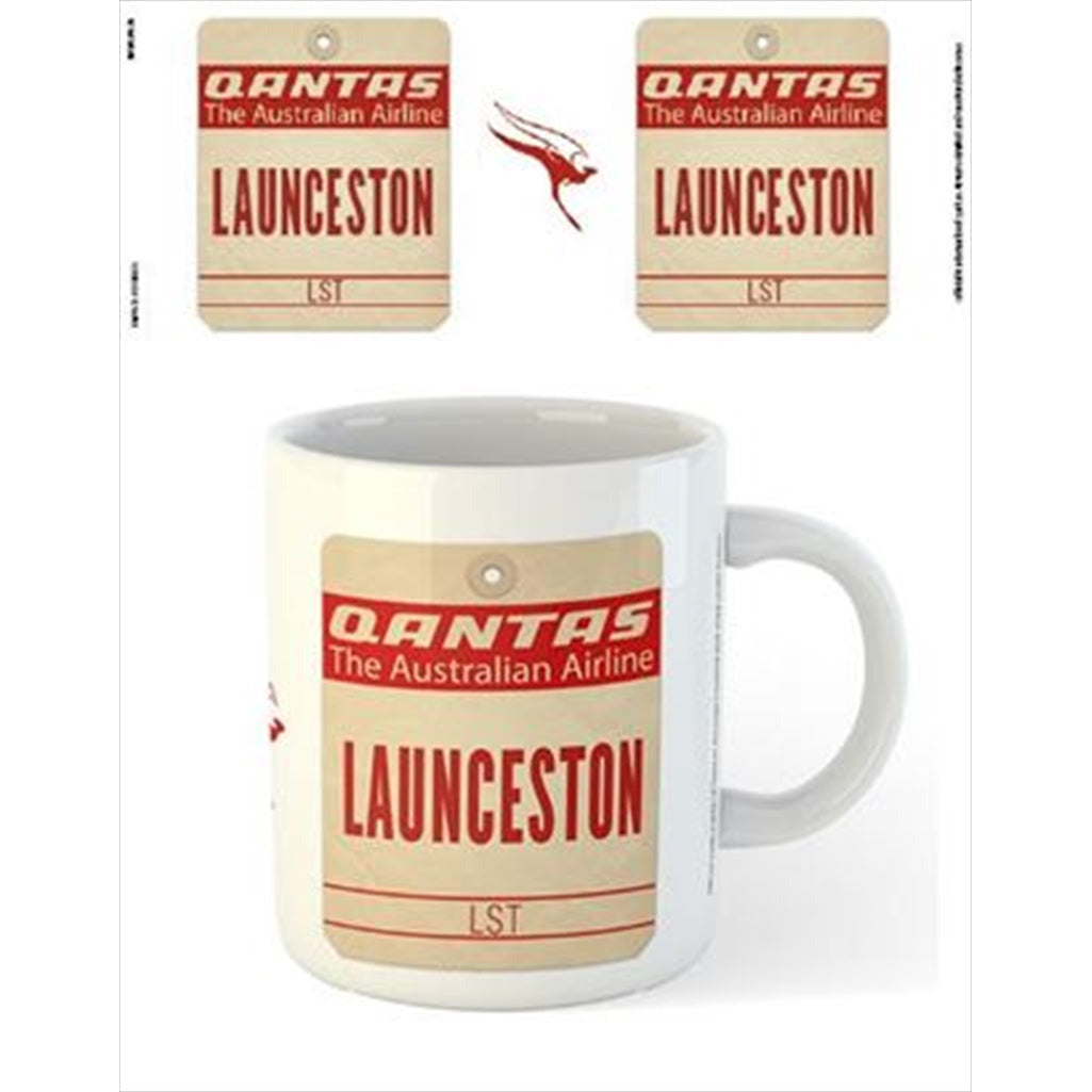 Qantas - Launceston Destinaton Tag