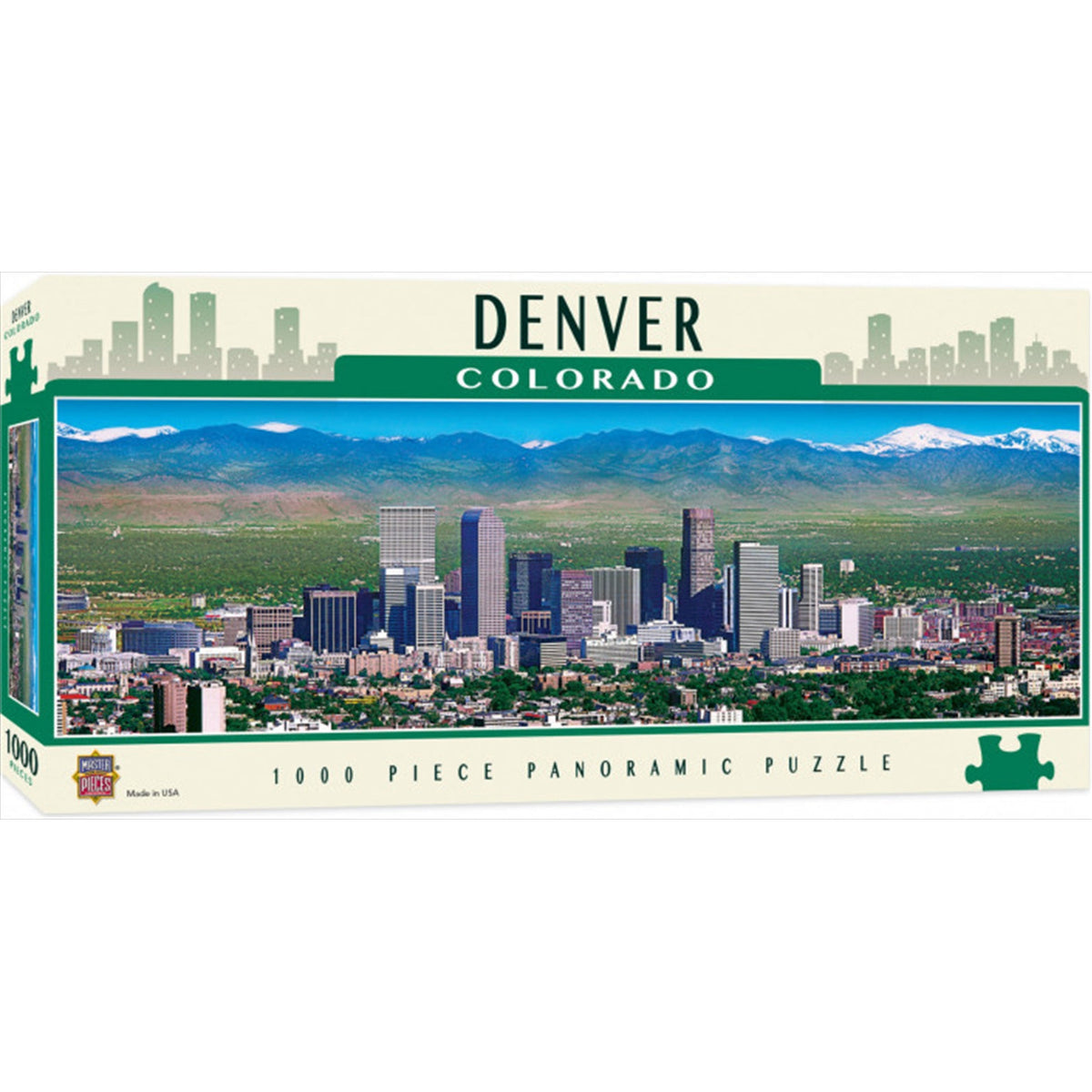 Colorado Panoramic Denver 1000 Piece Puzzle