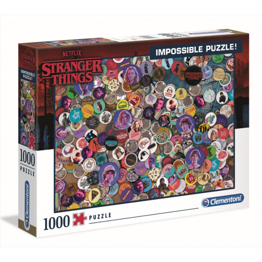 Stranger Things Impossible Puzzle 1000 Pieces