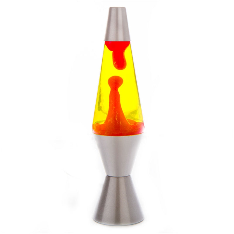 Silver/Red/Yellow Diamond Motion Lamp