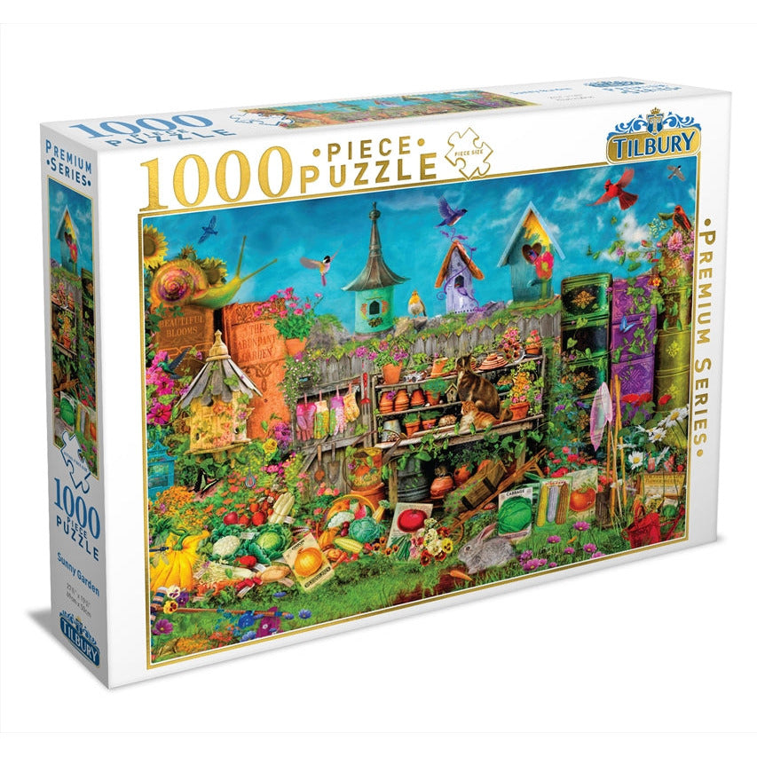 Sunny Garden 1000 Piece Puzzle