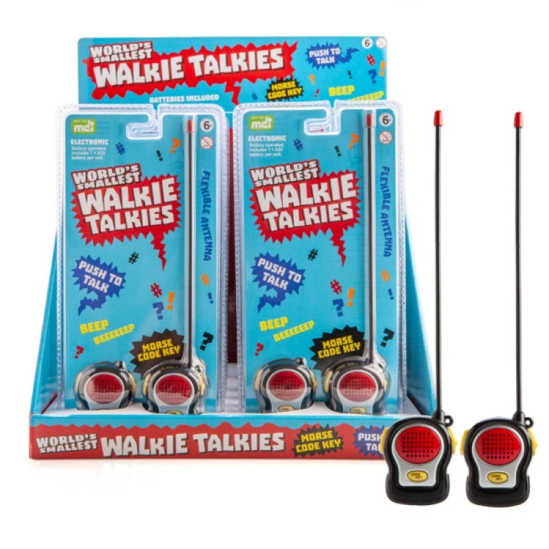 World&#39;s Smallest Walkie Talkies