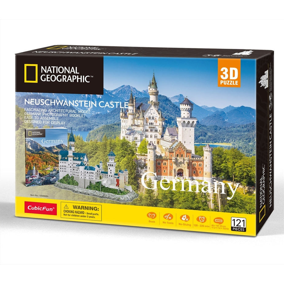 National Geographic Germany Neuschwanstein Castle - 128 Piece