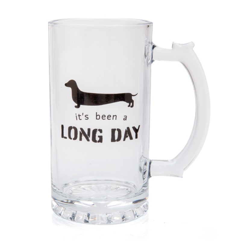 It&#39;s Been A Long Day Dachshund Beer Stein