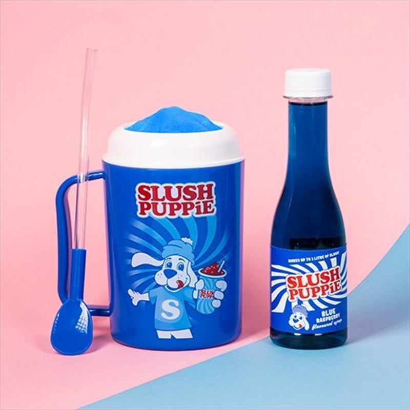 Slush Puppie - Making Cup &amp; Blue Raspberry Syrup Set