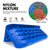 X-BULL 4X4 Recovery tracks 10T 2 Pairs/ Sand tracks/ Mud tracks/  Mounting Bolts Pins Gen 2.0 -Blue