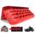 X-BULL KIT2 Recovery tracks 6pcs Board Traction Sand trucks strap mounting 4x4 Sand Snow Car red