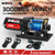 X-BULL Electric Winch 12V 3000LBS Synthetic Rope ATV UTV Boat Trailer With 2 X Wireless remote