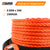 ZESUPER Winch Rope 9.5MM X 30M Dyneema SK75 Hook Synthetic Car Tow Recovery Cable Hook