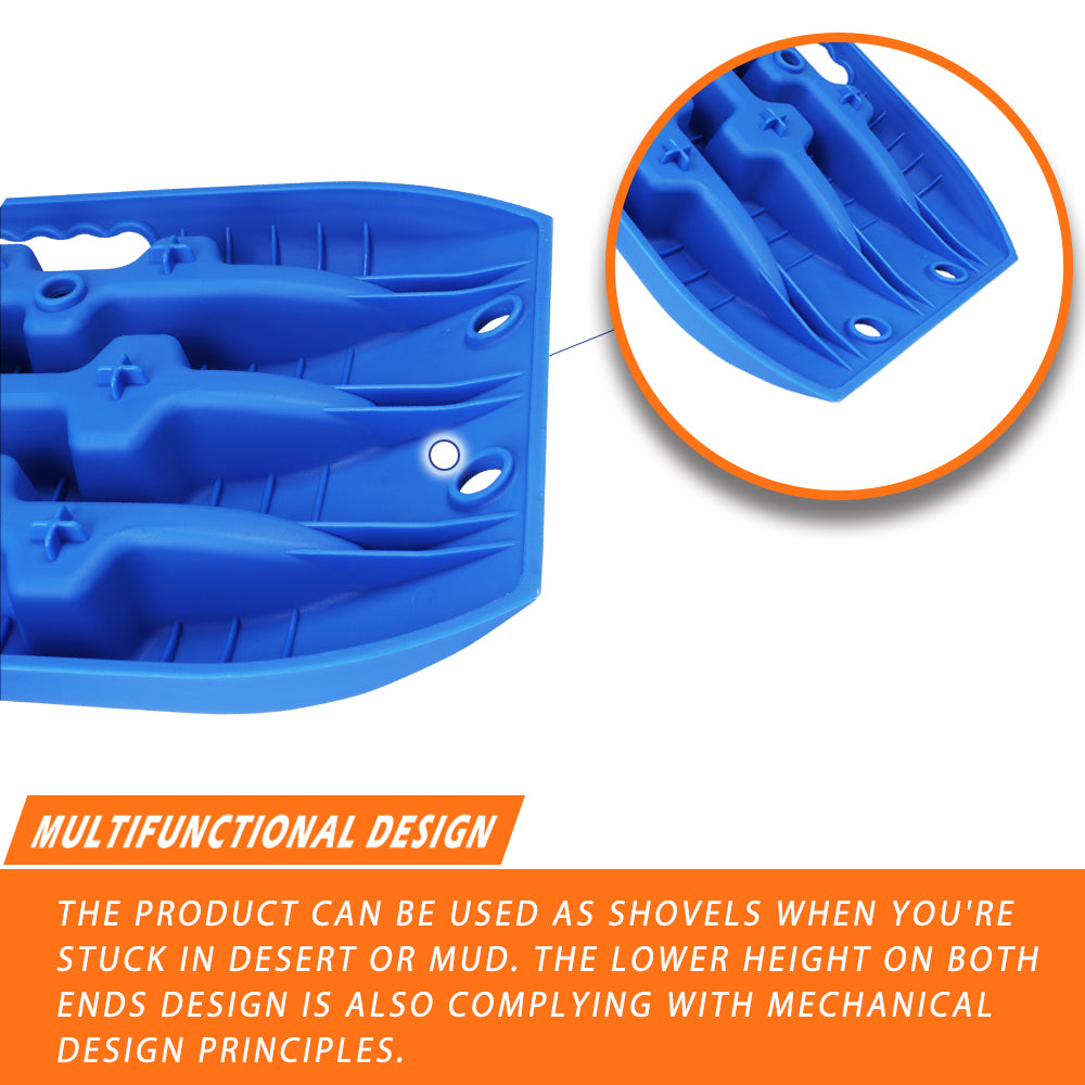 X-BULL Recovery tracks Sand tracks KIT Carry bag mounting pin Sand/Snow/Mud 10T 4WD-BLUE Gen3.0