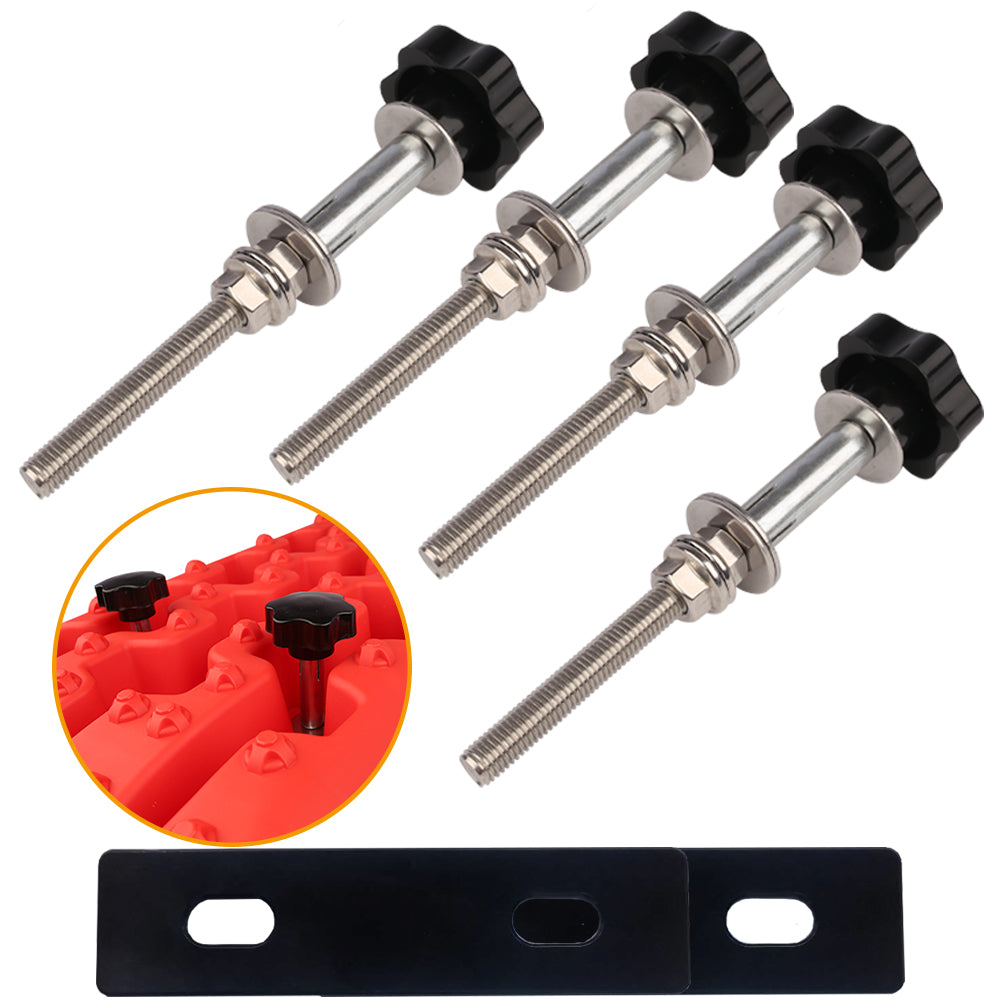 X-BULL Recovery tracks Sand tracks KIT Carry bag mounting pin Sand/Snow/Mud 10T 4WD-Orange Gen3.0