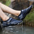 Men Women Water Shoes Barefoot Quick Dry Aqua Sports Shoes - Blue Size EU45 = US10