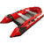 2.3m Inflatable Dinghy Boat Tender Pontoon Rescue- Red