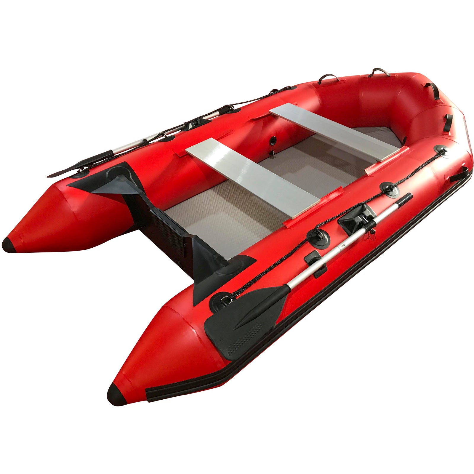 3.6m Inflatable Dinghy Boat Tender Pontoon Rescue- Red