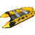 2.3m Inflatable Dinghy Boat Tender Pontoon Rescue- Yellow