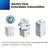 Midea Cube dehumidifier with smart wi-fi, 12L tank for up to 20L per day dehumidification MDDM20