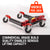 T-REX Vehicle Positioning Jacks Hydraulic - 2 x 12 Wheel Dolly Car Go Jack Pair