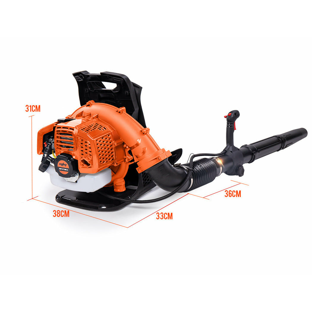 MTM 65CC Petrol Backpack Leaf Blower - Commercial 2 Stroke Garden Yard Tool Back